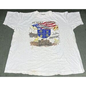 VTG 90s Operation Desert Storm Shirt Delta Tag XL